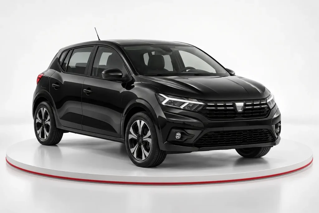 Dacia – Fahrzeug im Studio