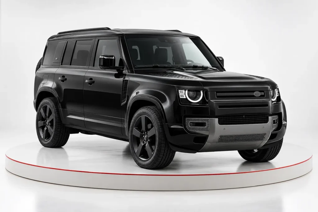 Land Rover – Fahrzeug im Studio