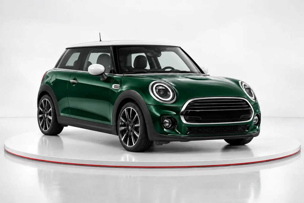 MINI – Fahrzeug im Studio