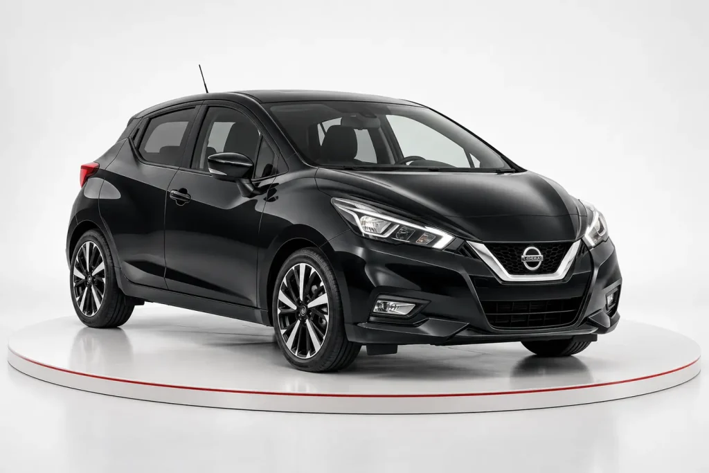 Nissan – Fahrzeug im Studio