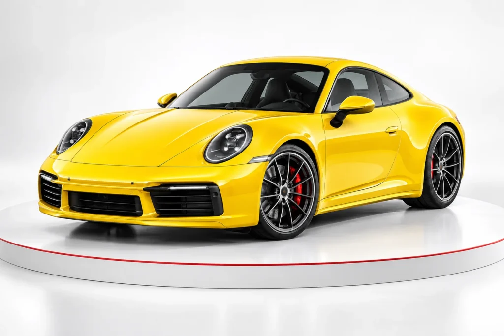 Porsche – Fahrzeug im Studio