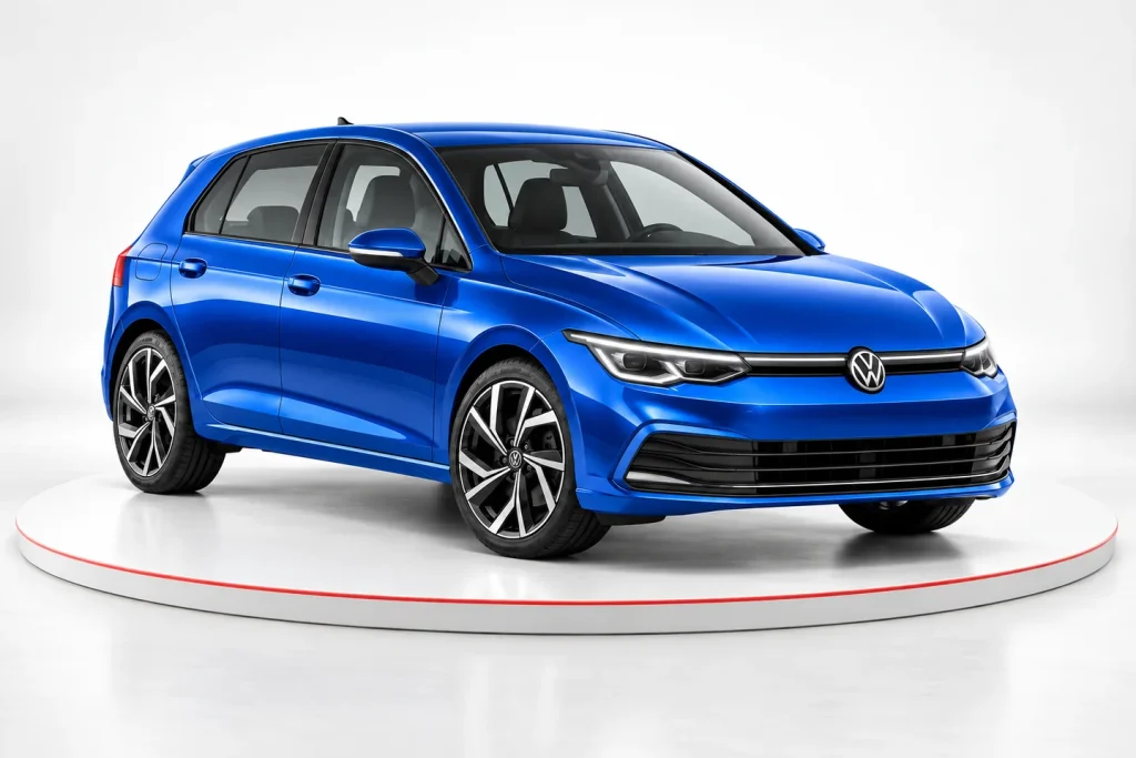 Volkswagen – Fahrzeug im Studio