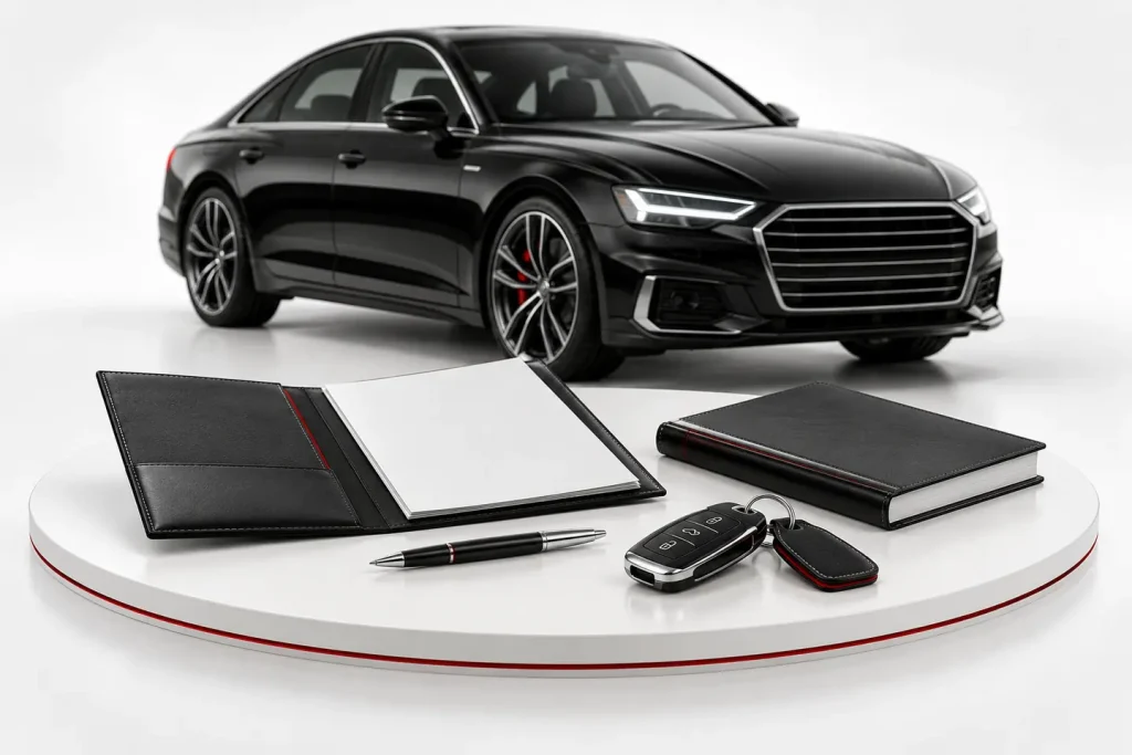 Unterlagen für den Autoverkauf